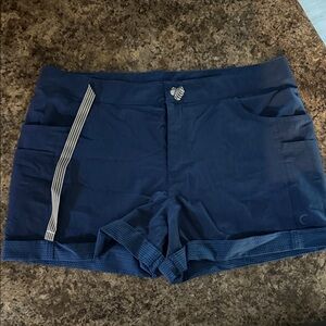 ZYIA Deep Blue Athletic Shorts